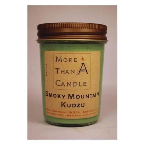 More Than A Candle More Than A Candle SMK8J 8 oz Jelly Jar Soy Candle; Smoky Mountain Kudzu SMK8J